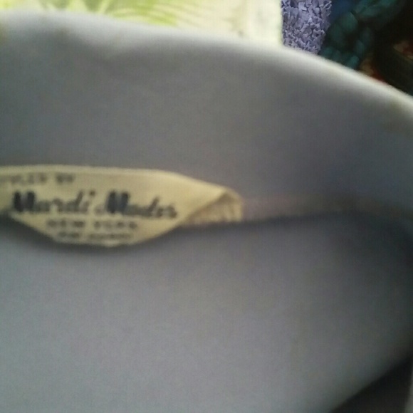 Vintage Mardi Modes Lavender Blouse Size 12 - Picture 3 of 3